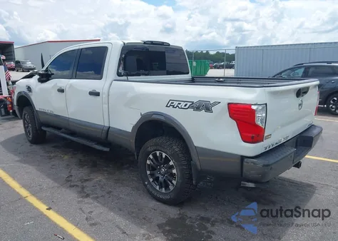 2018 Nissan Titan Xd Pro-4X Diesel from USA, damaged, VIN 1N6BA1F41JN520957